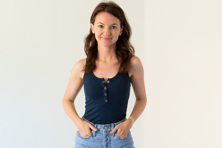 How to Add a Henley Placket to the Kila Tank – Allie Olson Sewing Patterns