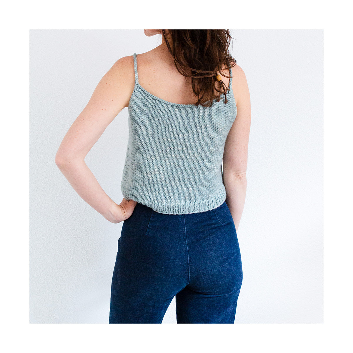 Beach Tank Knitting Pattern by Mild Woman