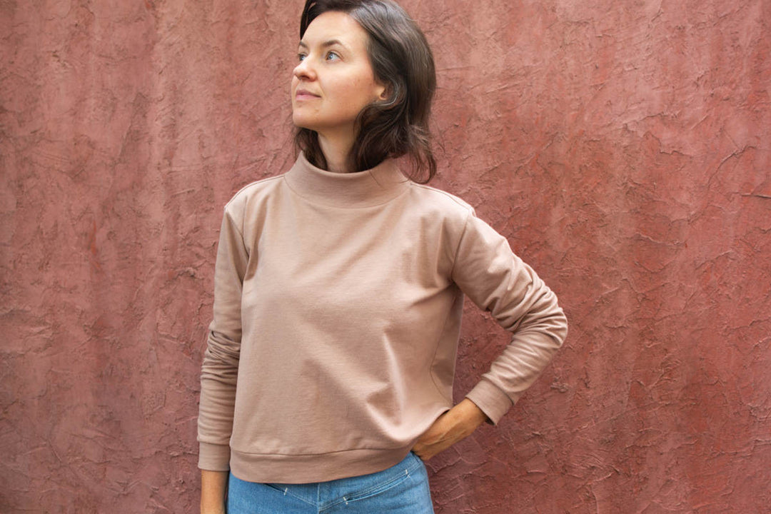 Hive Pullover Sewalong: View B Collar