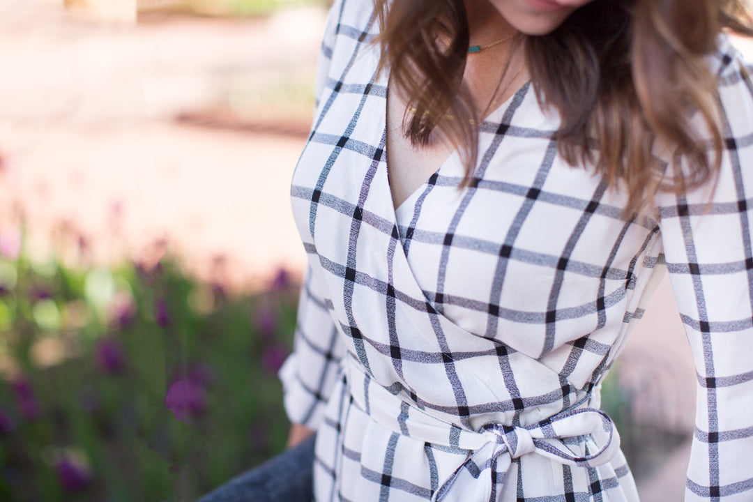 How to Sew a Highlands Wrap Blouse with Flared Sleeves