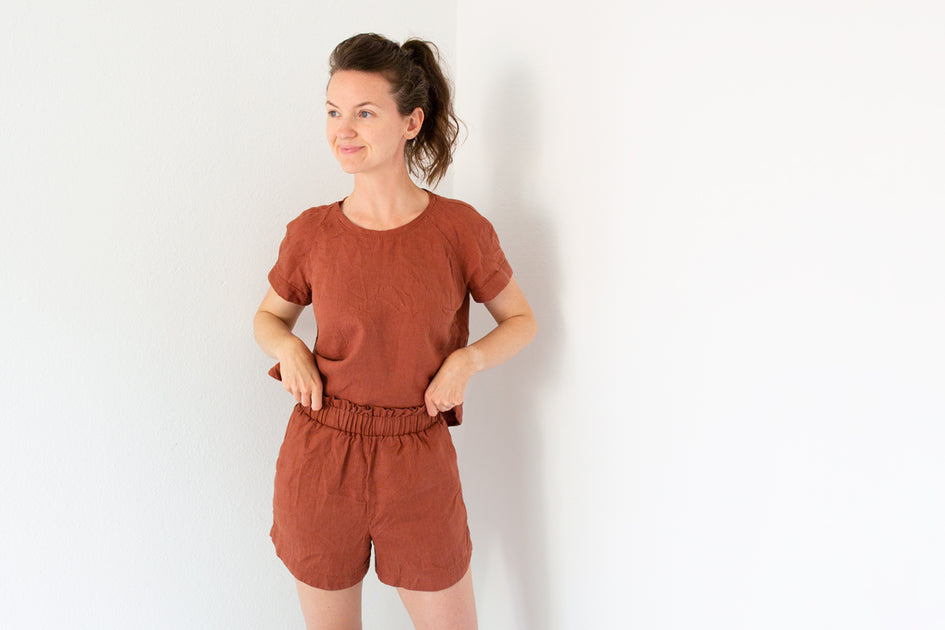 Allie's Linen Coram Top Set – Allie Olson Sewing Patterns