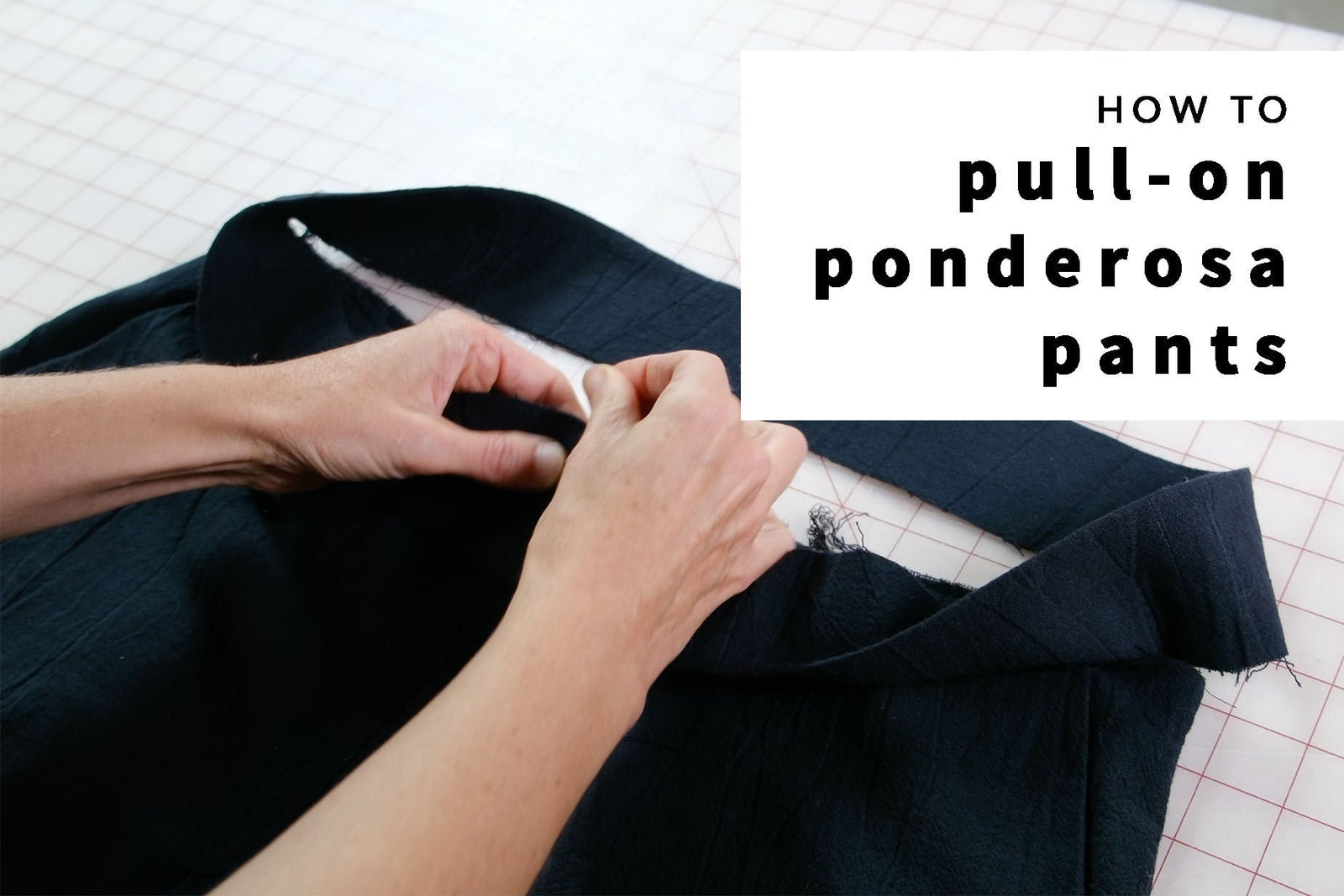 Pull-On Ponderosa Pants by Allie Olson