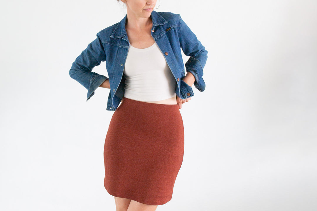 Weaver Skirt Sewalong: Waistband and View B