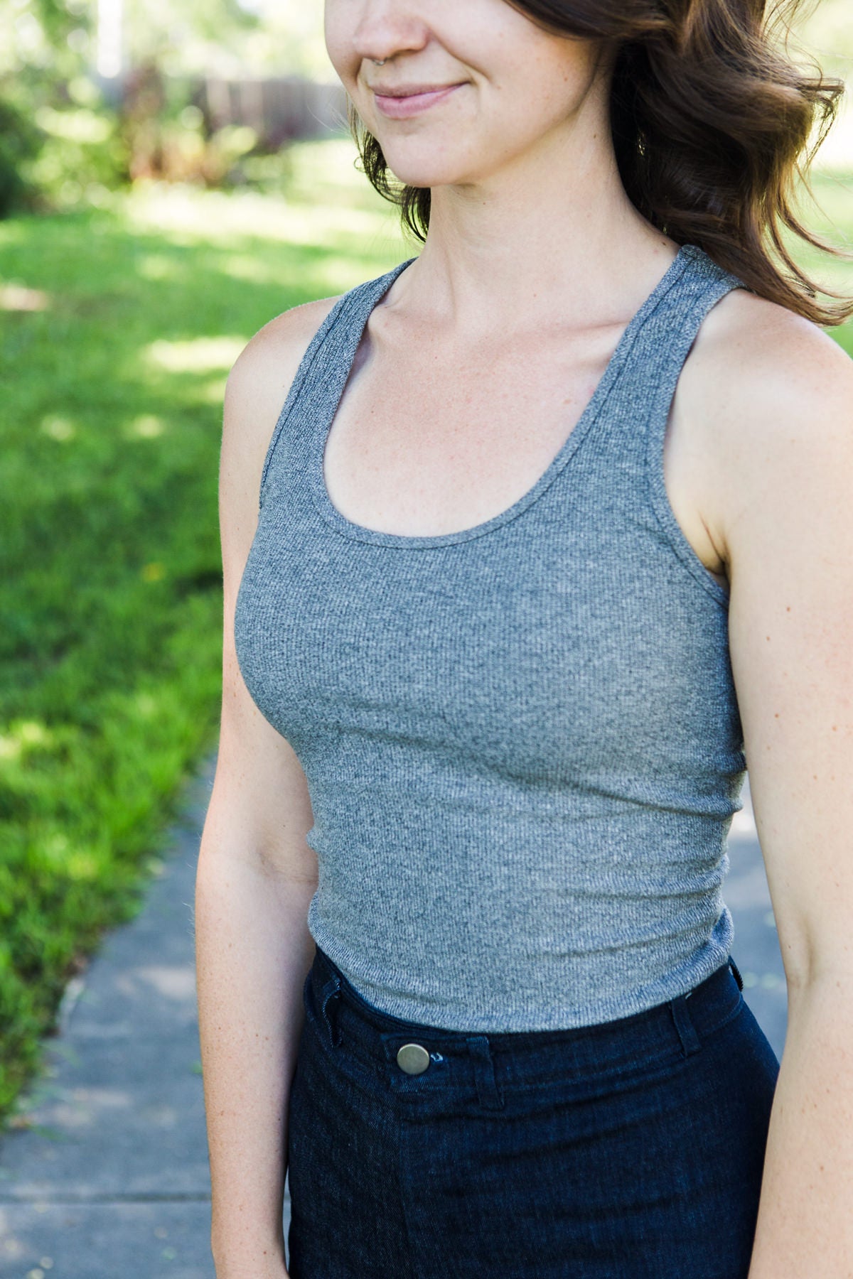 トップス KiLa Kila Tank – Allie Olson Sewing Patterns