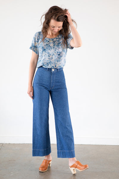 Coram Top Sewing Pattern by Allie Olson
